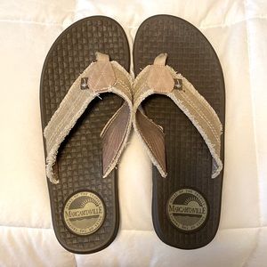 Mens flip flops.